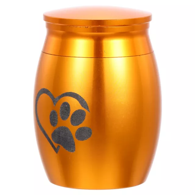 Conveniente caja de memoria para gatos de acero inoxidable urnas para perros para cenizas uso en mascotas en interiores