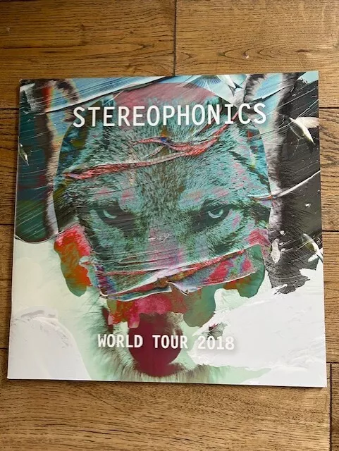 2018 Stereophonics World Tour Programme Mint Condition