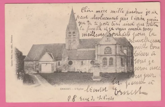 95 - ENNERY - L'Eglise (Avant 1903)