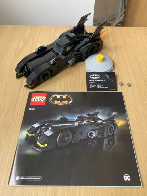 LEGO Batman 1989 Batmobile Limited Edition 40433 DC Super Heroes Set Model