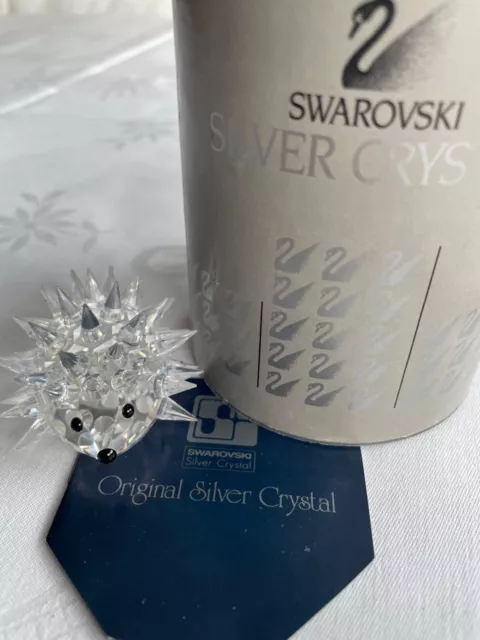 Swarovski Figur Kristall Igel, ca. 5.5 cm, in sehr gutem Zustand