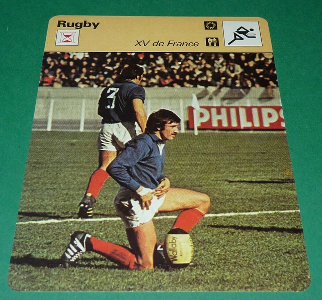 Carte Collection Sportscaster 1978 – France Vs Pays De Galles – Gareth Edwards – Rugby