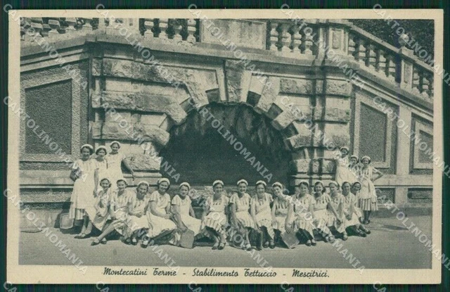 Pistoia Montecatini Terme Stabilimento Tettuccio cartolina KV6149
