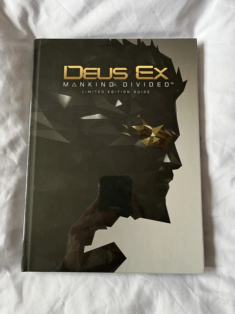 Deus EX: Mankind Divided - Limited Edition Guide - Hardback - New/Sealed