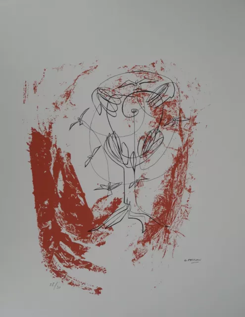 Georges Patitucci: Vol Rondini - Serigrafia Originale Firmato, 30 Ex