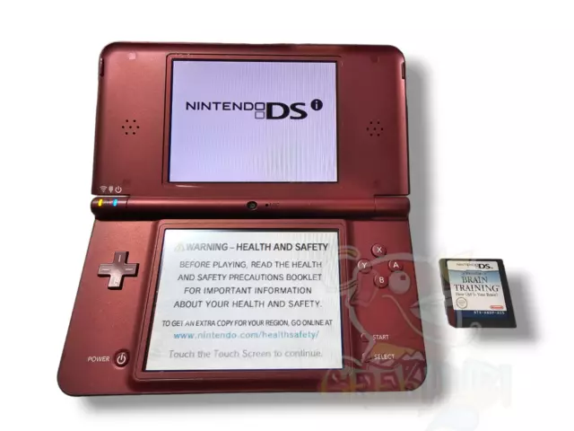 Nintendo DSi Pink Handheld Console Game System with 1 Game