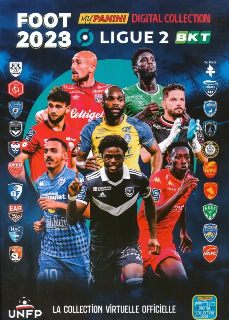 CHOOSE TO CHOOSE YOUR STICKERS PANINI FOOTBALL LEAGUE 2 - 2023 001 to 150 (1/2)