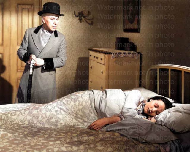 Claire Bloom & Charlie Chaplin in Limelight RARE COLOR Photo 630