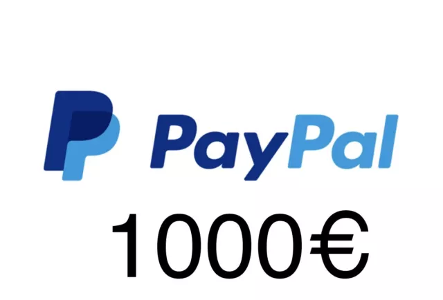 Paypal 1000€ Versand innerhalb 5 Min auf Ihren Paypal / Richtlinien Beachten