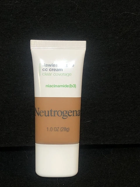 Crema Neutrogena Transparente Impecable Mate CC Ámbar 8.0 ¡NUEVA! *