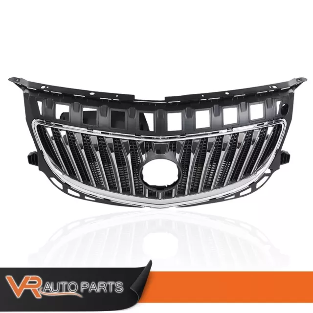 Fit For 14-16 Buick Regal Grill Front Chrome Upper Bumper Radiator Grille