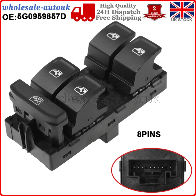 FOR VW GOLF MK7 Passat B8 Seat Leon 20132018 Window Master Switch