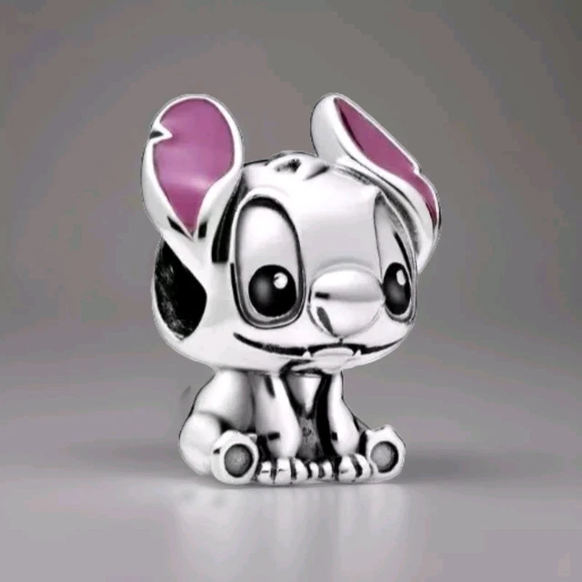 CHARM PANDORA STITCH Del Film Disney Lilo E Stitch Argento Sterling S925 EUR 18,50 - IT