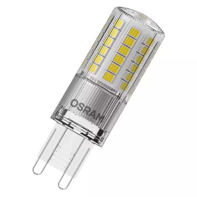 OSRAM LED Pin Lampe mit G9 Sockel, Warmweiss (2700K), 4.8W, Ersatz für herkömmli