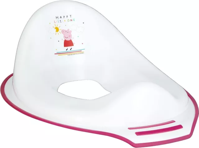 Toilet Training Seat Peppa Pig Kids Non Slip Pink Toddler Seat Learn to Potty