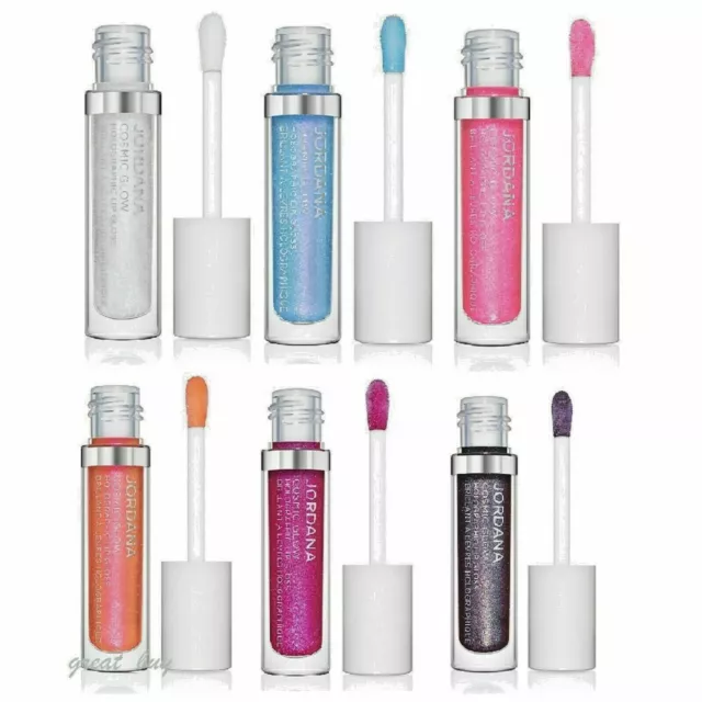 Jordana Cosmic Glow Holographic Lip Gloss Choose Your Shade