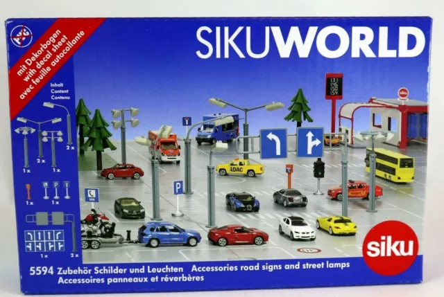 STREET LAMPS ROAD SIGNS  Ages 3+  SIKU 5594  NEW Activity TOY