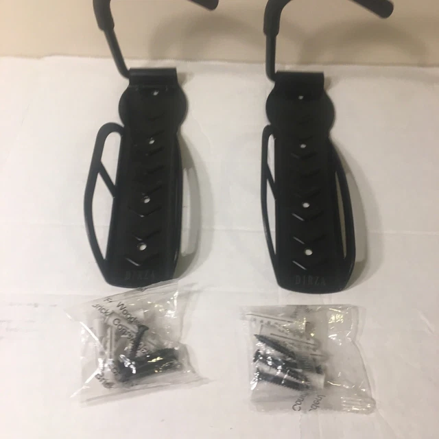 2xBike Hanger Bicycle Wall Hook Mount Holder Garage Vertical Rack Indoor Storage