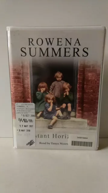 Distant Horizons by Rowena Summers: Cassette Audiobook