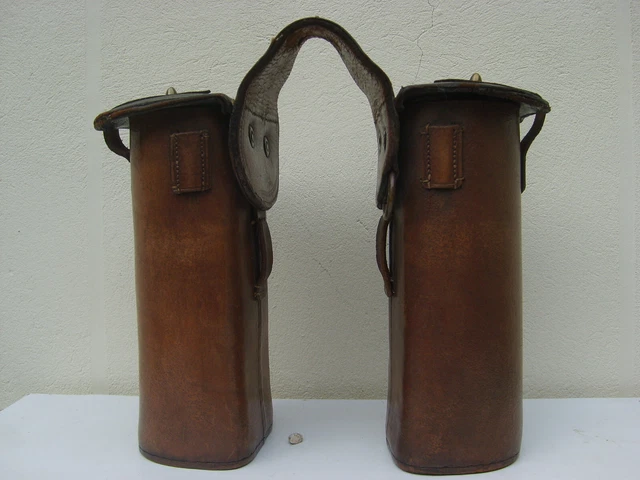 Harnais Ancien Pour Chevaux Lourds - Robinson & Ensun, Cuir épais Et Laiton (UK)