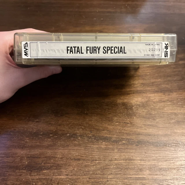 Jeu De Fatal Fury mvs Neo Geo. 100% Originale Y Fonctionne