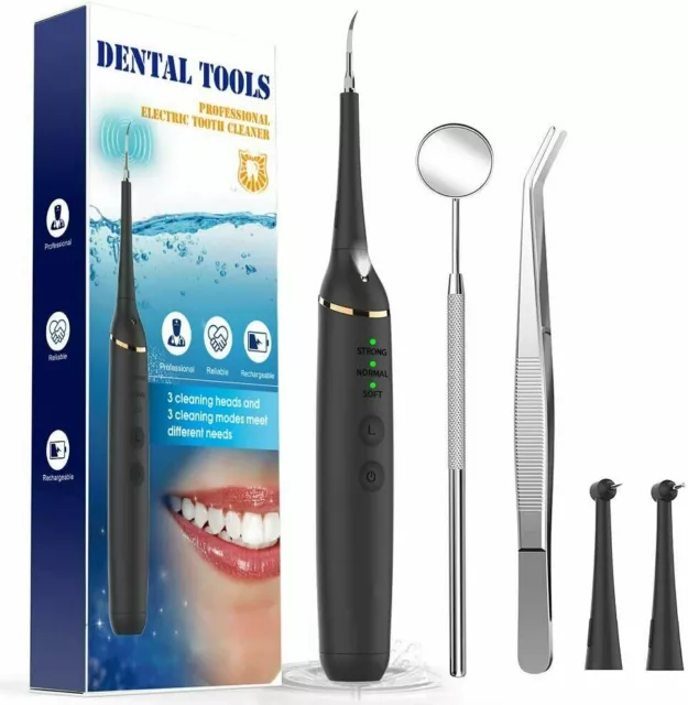 Rechargeable Electric Teeth Cleaner - USB Rechargeable - 3 Modes