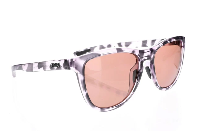 Zeal 258129 Womens Bennett Polarized Sunglasses Lilac Tortoise/Rose