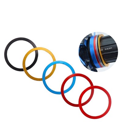 BICI Rondelle Distanziatore 1-3mm Axis 5pcs staffa in lega di alluminio guarnizioni CNC 