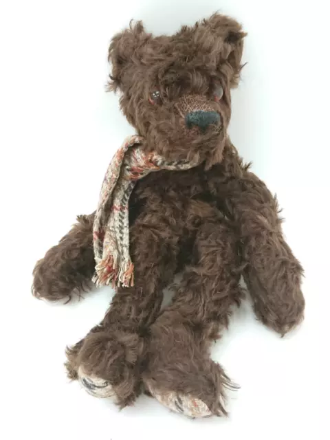 Vintage Limited Edition Merrythought Brown Teddy Bear Very Rare Collectible