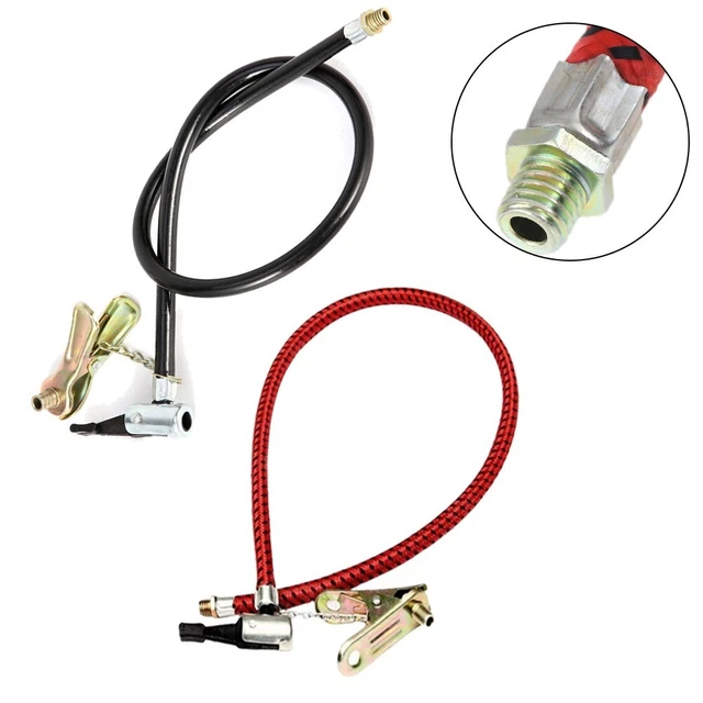 Tuyau D'Air Extensible Pour Gonflage Des Pneus,Tuyaux De Pompe À Air Portables 300Psi Pour Pneu