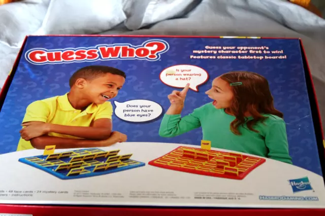 HASBRO GAME&GUESS WHO?&FULLY Assemble Ready To Play All Piece
