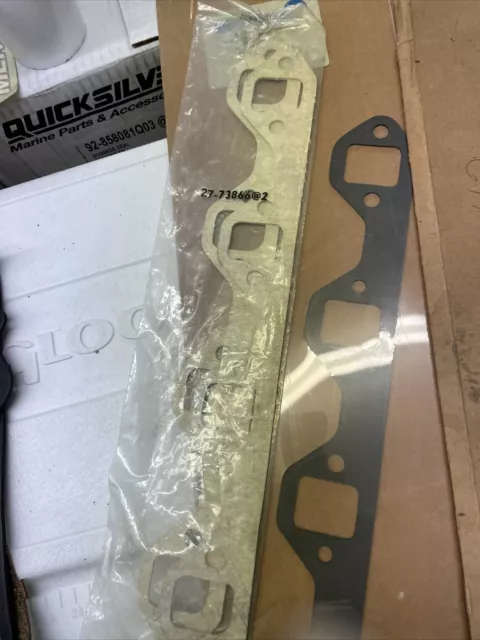 Barr Mercruiser Manifold Gskt For 3 ( 27-73866 ) As Shown Nos