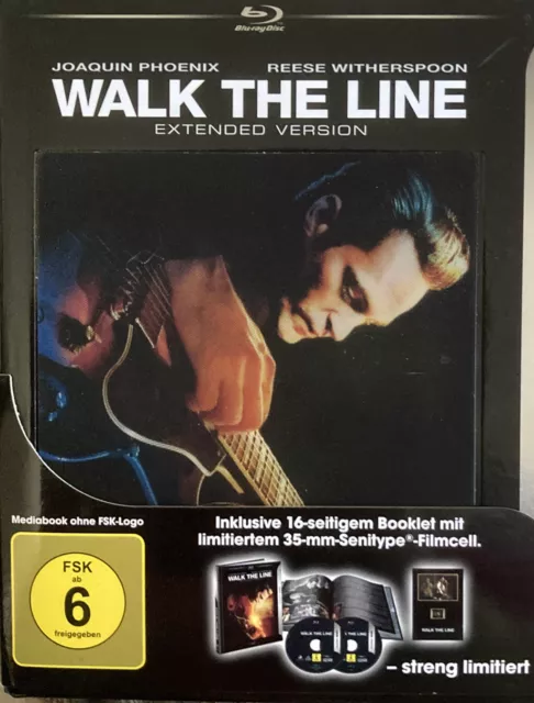 Bluray Walk the line - Extended Version Streng Limitiert + Booklet + Filmcell