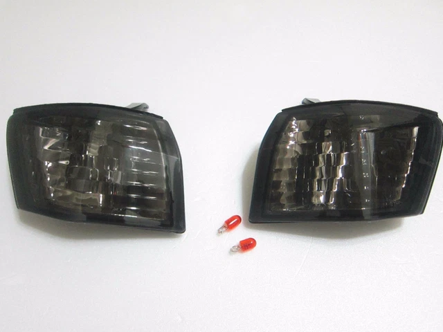 New Corner Chrome Smoked Lights For 1997 1998 1999 NISSAN SILVIA 240SX S14 New Corner Chrome Smoked Lights For 1997 1998 1999 NISSAN SILVIA 240SX S14