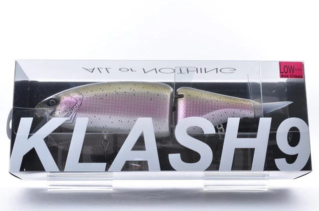 DRT KLASH9 HUMAN 2025 nouvelle couleur 4 oz grand appât de bain