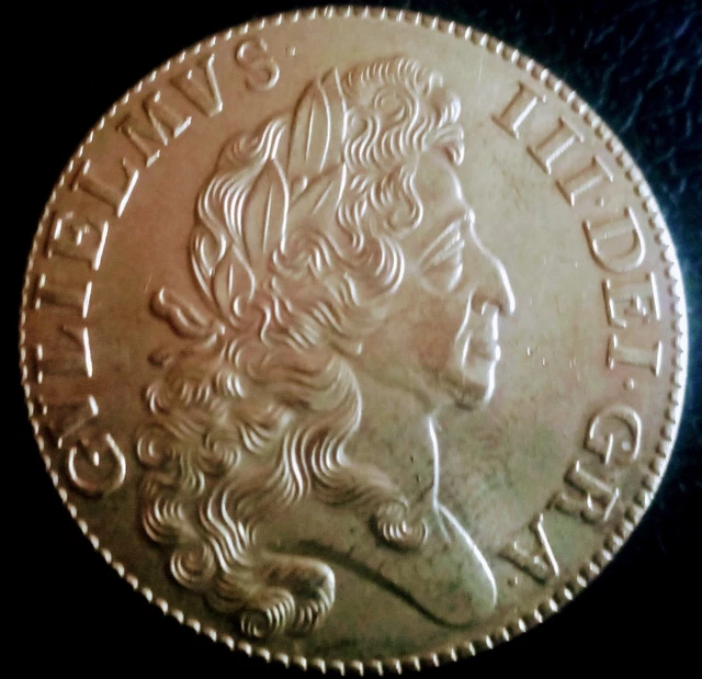 Retro William III 1701 'Fine Work' Five Guineas. Souvenir Gap Filler. Retro William III 1701 'Fine Work' Five Guineas. Souvenir Gap Filler.