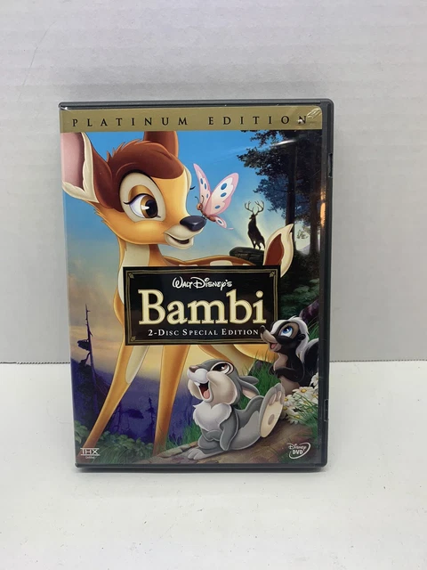 Walt Disney’s Bambi to death special edition platinum