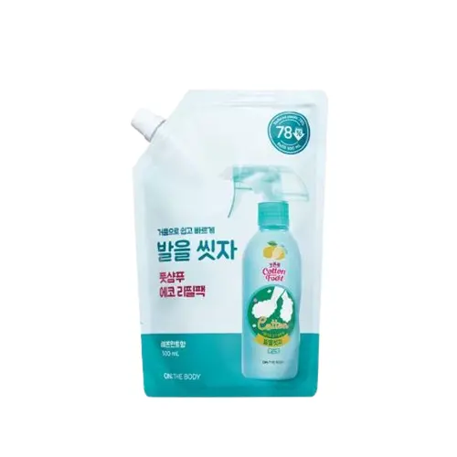 ON THE BODY ONTHEBODY Cotton Foot Shampoo REFILL 500mL