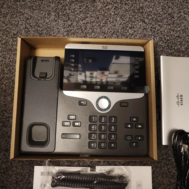 Cisco Systems IP Phone 8841 negro, nuevo 3