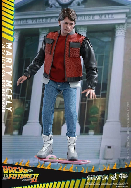 Iron Studios Back To The Future 2 - Marty McFly On Hoverboard 22 Cm