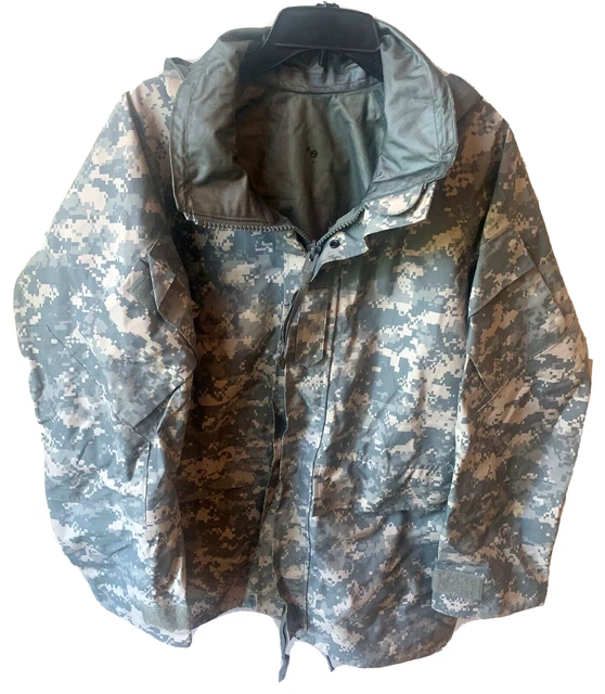 US Army ECWCS Gen II ACU UCP Parka Cold Weather Shell Wet Weather Medium Regular