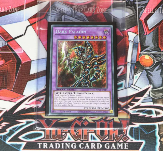 YuGiOh Dark Paladin SBCB-EN021 1st Edition Secret Rare