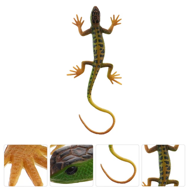 Science Educational Prop Rubber Lizards Toys Tricky Collection
