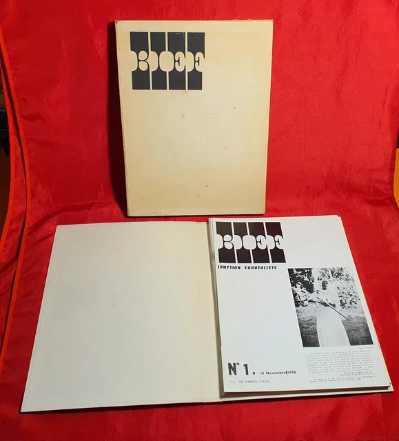 REVUE BIEF JONCTION SURREALISTE, série complète, 12 numéros en 1