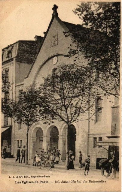 CPA AK Les Églises de Paris. 109. St-MICHEL des Batignolles (577702)