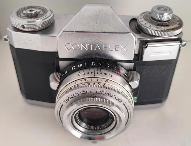 Appareil Photo Zeiss Ikon Contaflex II Objectif Tessar 2,8 50mm (1954-1958)