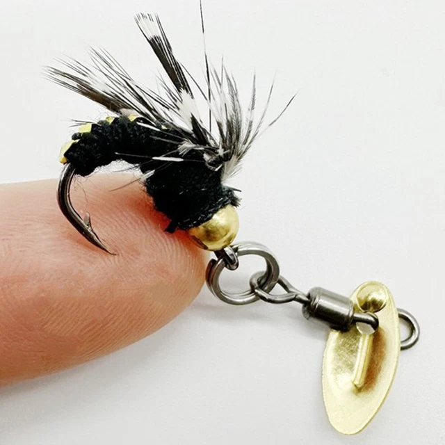 Giantree Lot De 50 Leurres Souples En Silicone - Appâts Insectes Pour Pêche à La Truite Et Crappie
