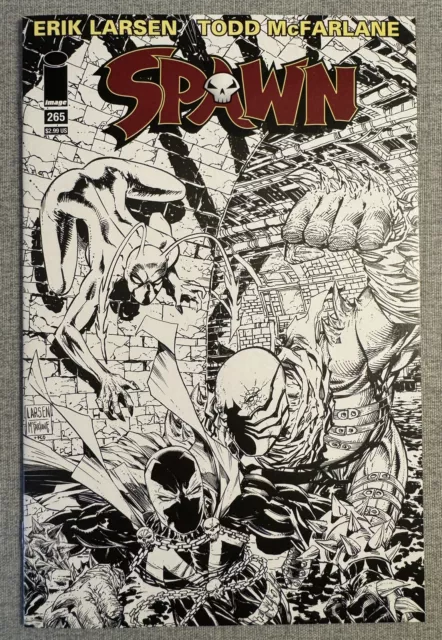 Spawn #265 Larsen McFarlane B&W Sketch Variant 1st App King Spider Low Print Run