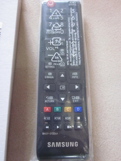 Télécommande originale Samsung BN59-01326A pour 2019 Smart TV Series - neuve