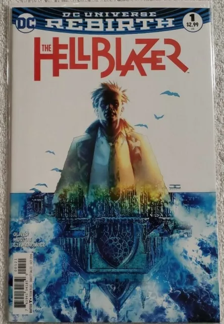 The Hellblazer #1 VARIANT Cover (DC Rebirth, 2016) - NM